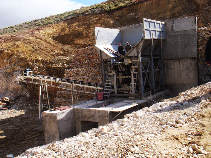 Copper ore site